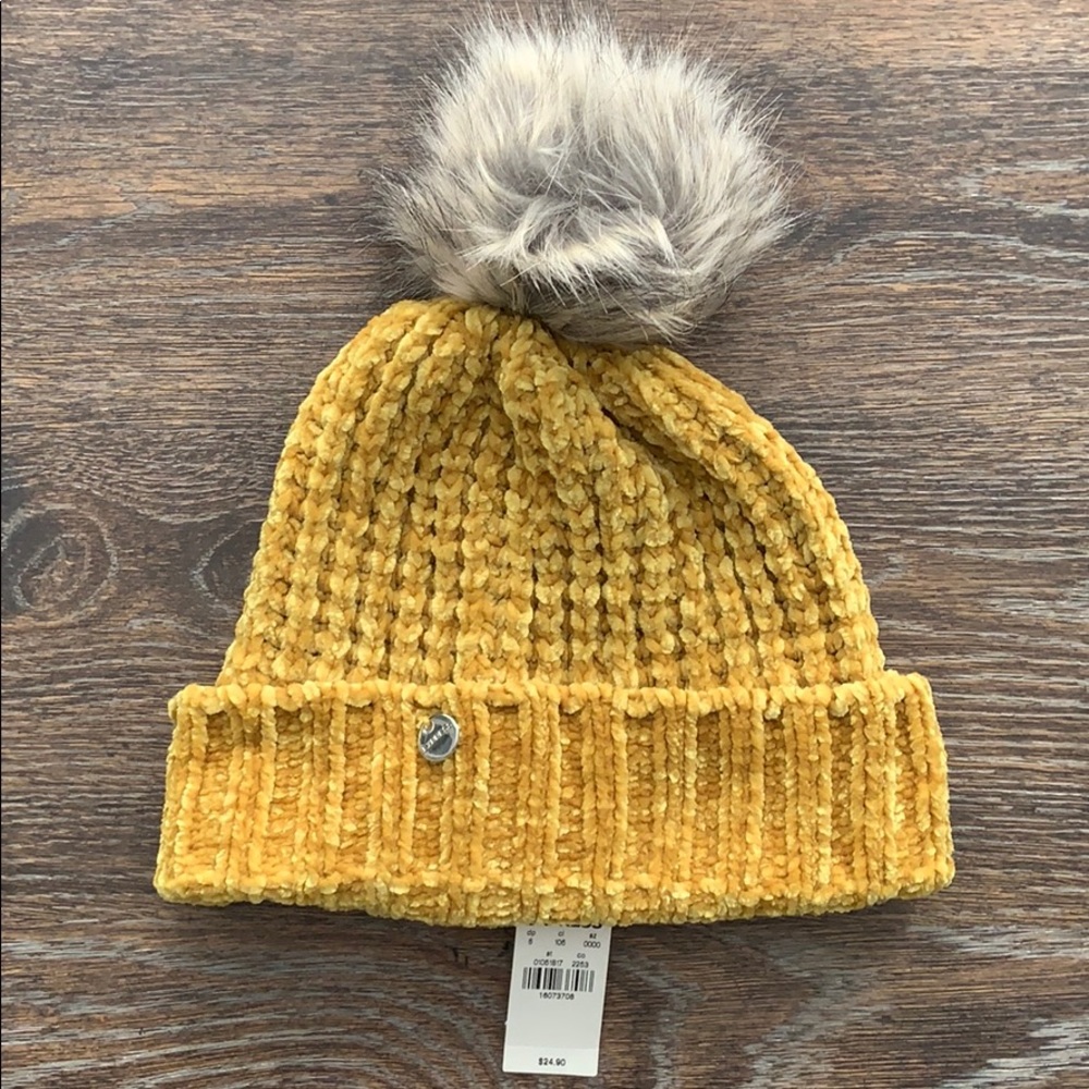 NWT Express Yellow Beanie